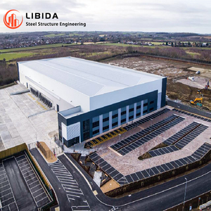 Entrepôt à structure métallique à prix réduit, anti-poussière, pour le stockage de panneaux solaires avec tapis de protection souples - Product Image 2