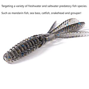 Nuovo Arrivo: Esca Artificiale <span class=keywords><strong>da</strong></span> 6,4 cm e 2g per <span class=keywords><strong>Trota</strong></span> e Spigola, Esche Morbide in Plastica per Pesca a Traina, Attrezzatura <span class=keywords><strong>da</strong></span> Pesca per Grandi Prede - Product Image 3