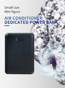 Veste de refroidissement pour ventilateur portable, 12V, batterie rechargeable, 5000mah, vêtements de travail, <span class=keywords><strong>climatiseur</strong></span> - Product Image 4