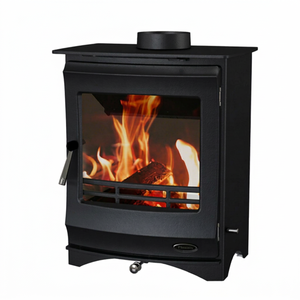 Meilleur poêle à bois multi-combustibles carré autoportant en acier Corten, pré-rouillé, pour extérieur, avec rangement pour bois, décoration de jardin, de notre usine chinoise - Product Image 1