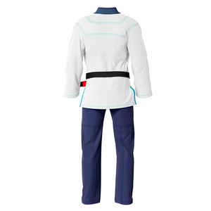 Uniforme de BJJ pour hommes, résistant aux déchirures, tissage perlé, vêtements d'arts martiaux, entraînement professionnel de Jiu Jitsu, uniforme confortable en coton - Product Image 4