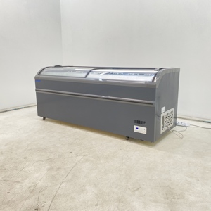 Congelador Horizontal Comercial para Alimentos Congelados, Exhibidor de Alimentos Congelados, Equipo de Cocina para Tiendas Tipo Isla Europeas - Product Image 2