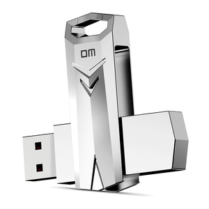 แฟลชไดรฟ์ USB ความเร็วสูง พิมพ์โลโก้ตามสั่ง ตัวเรือนโลหะ สีเงิน รุ่น PD096 - Product Image 1