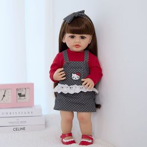 Muñeca Reborn de 55 cm, Superventas, Muñeca de Simulación Adorable, Puede Cambiar de Ropa, Muñeca de Goma Completa para Bañar, Venta al por Mayor - Product Image 2