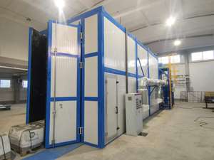 Cabine de sablage de haute qualité avec système de récupération / Chambre de sablage / Cabine de sablage à récupération - Product Image 1