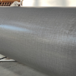 Giao hàng nhanh vải hạt trang trí nội thất PU giấy tráng cho Laminate - Product Image 2