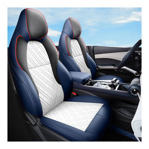 BYD ATTO 3 YUAN PLUS EV <span class=keywords><strong>2022</strong></span> Kit de Carrocería Personalizado, Funda Completa para Asientos de Coche, Cojín de Cuero de Estilo Deportivo de Lujo con Juego Completo Delantero y Trasero - Product Image 5