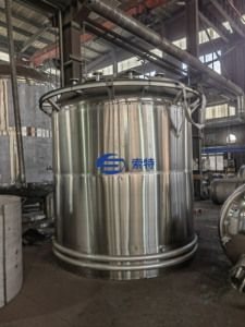 大口径カスタマイズ可能垂直型ステンレス鋼液体貯蔵タンクポンプ高容量常圧/正圧攪拌機 - Product Image 2