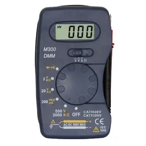Multimetre cep boyutu dijital M300