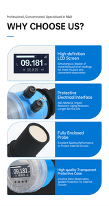 Ultrasonic <strong>Level</strong> Gauge-0.5% Accuracy 0-15m Range IP65 <strong>Protection</strong> RS485 HART Output Customizable Water Sewage Tanks ABS Material - Product Image 5