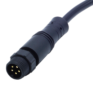 Conector Impermeable M12 de 5 Pines Macho y Hembra para Sistema Marino, Cable Moldeado con Clasificación IP67 IP68 para Adaptador de Corriente, Sistema Náutico - Product Image 1