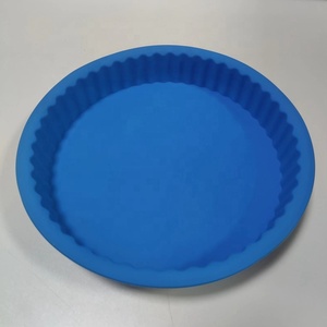 Moule à gâteau en silicone pour la maison, résistant aux hautes températures, facile à démouler, moule rond pour la cuisson de pizzas - Product Image 2
