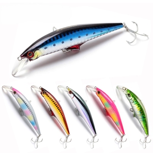 Le esche WEI che pescano pesciolini che affondano pesanti esche da pesca 120mm 45g di branzino attirano esche artificiali in acqua salata a lunga fusione - Product Image 1