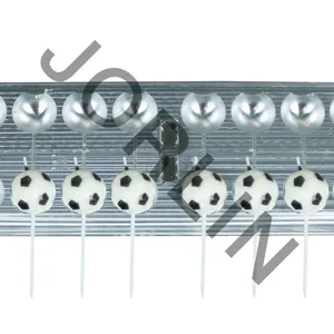 Birthday cake party football soccer ball candle making metal aluminum mold