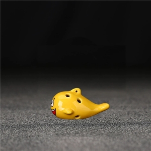 Flûte Ocarina en Porcelaine Colorée en Forme de Requin à 6 Trous avec Trou pour Cordon, Idéale pour l'Éveil Musical des Enfants – Vente en Gros - Product Image 6