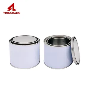 1 Lít 1000Ml 1L Rỗng Tinplate Kim Loại Vòng Thiếc Có Thể