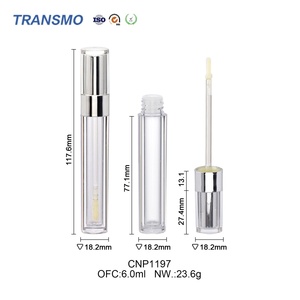 Tube vide en plastique de 6 ml pour huile à lèvres liquide, personnalisable avec logo privé, pour cosmétiques et fards à joues - Vente en gros - Product Image 2