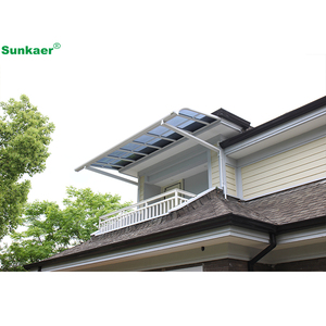 Livraison rapide UV bloqué balcon housse de pluie toit polycarbonate polycarbonate pluie hangar <span class=keywords><strong>auvent</strong></span> <span class=keywords><strong>porte</strong></span> d'entrée <span class=keywords><strong>auvent</strong></span> - Product Image 3