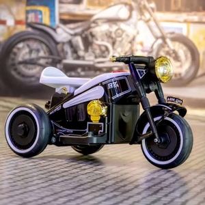 Hot Sale Wiederauf lad bares elektrisches <span class=keywords><strong>3</strong></span>-Rad-Autospielzeug für Jungen Mädchen 6 V4 Batterie betriebene ABS-Plastik musik <span class=keywords><strong>3</strong></span>-7 Jahre - Product Image 3