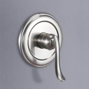 Appareils de plomberie mural pluie moderne vanne d'équilibre de pression salle de bain dissimulé douche Kit système ensemble avec mélangeur - Product Image 3