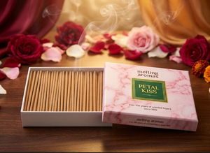 Incienso de Sándalo Petal Kiss en Barra, Incienso Indio al por Mayor, Aromaterapia, Fragancia para el Hogar, Spa, Meditación, Yoga y Bienestar - Product Image 3