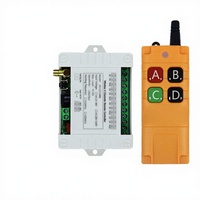 Module RF 433 MHz à code d'apprentissage automatique 1527, télécommande 4 boutons, antenne plastique, portée 100 m, pour la maison