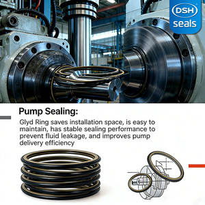 PTFE para pistão de haste hidráulica, <span class=keywords><strong>kit</strong></span> de reposição de cilindro hidráulico de pistão, vedação de motor de cilindro hidráulico spgw - Product Image 2