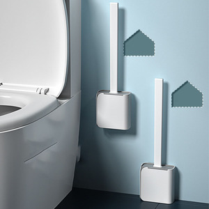 Juego <span class=keywords><strong>de</strong></span> <span class=keywords><strong>cepillo</strong></span> limpiador <span class=keywords><strong>de</strong></span> inodoro montado en la pared con soporte <span class=keywords><strong>Cepillo</strong></span> <span class=keywords><strong>de</strong></span> inodoro <span class=keywords><strong>de</strong></span> silicona <span class=keywords><strong>de</strong></span> cerdas flexibles para limpieza <span class=keywords><strong>de</strong></span> <span class=keywords><strong>baño</strong></span> - Product Image 6