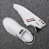 Chaussures plates décontractées de luxe pour hommes, style marche, simples et tendance