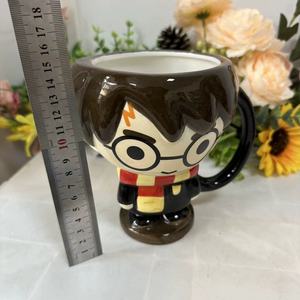 Divertida película de dibujos animados personaje mágico <span class=keywords><strong>3D</strong></span> Harry Boy taza de té de porcelana cerámica creativa Linda taza de café con leche - Product Image 2
