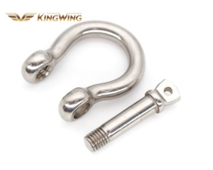Thép không gỉ aisi316 aisi304 SS304 ss3'16 Châu Âu Loại Nâng vít <span class=keywords><strong>pin</strong></span> Neo Bow còng dưới - Product Image 5