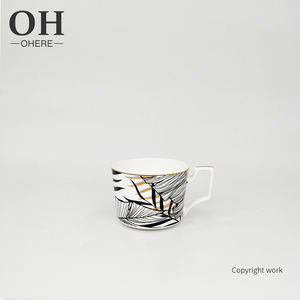 <span class=keywords><strong>Oh</strong></span> ชุดชาสุดหรูพร้อมเหยือกชาและกระป๋องชุดกาแฟสำหรับครอบครัวโบนไชน่าและร้านกาแฟ - Product Image 5