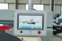 Scie à table automatique ZD400T-A, scie à table coulissante CNC, scie à table coulissante industrielle avec lame de rainurage