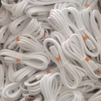 Kabel Data Sinkronisasi Pengisian Cepat Konduktor Tembaga Murni dengan Pelindung Anyaman Langsung dari Pabrik untuk iPhone Android Kotak Kemasan Logo Kustom