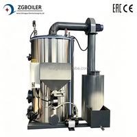 Générateur de vapeur vertical à biomasse haute efficacité, machine à vapeur automatique pour usine de transformation laitière en Afrique du Sud