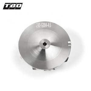 TBOビレット鍛造コンプレッサーホイール54x67mm 9 + 0逆回転5-AXIS CNCマシン230-G004-2 - Product Image 3