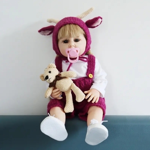 Poupées Reborn Completo de Silicona Boneca Personnalisation Boneca Grande Infantil <span class=keywords><strong>Bebe</strong></span> Reborn Completo de Silicon - Product Image 2