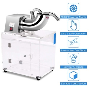 Máquina Comercial para Triturar y Raspar Hielo en Escamas con Motor de Acero Inoxidable - Product Image 1