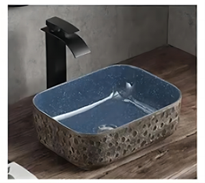 Vasque de salle de bain moderne à un seul bac de 60 pouces, lavabo utilitaire, comptoir, lavabo, design moderne pour salle de bain - Product Image 2