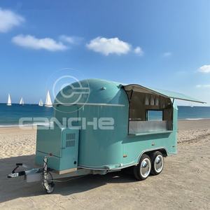 Puesto de Comida, Camión de Comida Callejera, Cocina Móvil para Pizza, BBQ, Tacos, Hot Dogs, Cerveza - Product Image 1