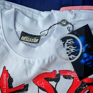 <span class=keywords><strong>T</strong></span>-<span class=keywords><strong>shirt</strong></span> décontracté pour <span class=keywords><strong>homme</strong></span> 100% coton, effet vintage, <span class=keywords><strong>imprimé</strong></span> Hell Star 1.1 - Product Image 4