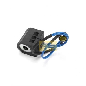 Suministro de Piezas Eléctricas de Alta Calidad para Excavadoras 519-00001 519-00003 2519-9008 Bobina de Válvula Solenoide <span class=keywords><strong>K1047557</strong></span> 12V 24V para <span class=keywords><strong>Doosan</strong></span> - Product Image 2