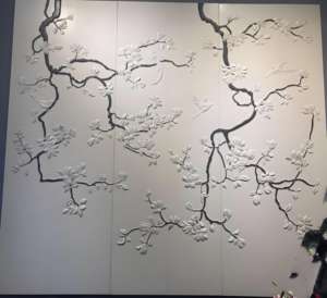 皮革雕刻壁挂摆件家居装饰客厅壁挂定制装饰图案 - Product Image 6