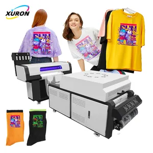 Impresora DTF de bajo consumo de energía Máquina multifuncional de 60cm para impresión de gran formato Fácil de usar con precio
