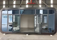 Nouvelle conception 2026 : Cabine Apple préfabriquée, mini-maison étanche et mobile pour bureau de jardin, camping et B&B
