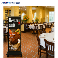 Pantalla LED para Interiores GOB 2.5mm P1.86 P2 P2.5 Letrero Publicitario Digital Portátil Pantalla de Espejo