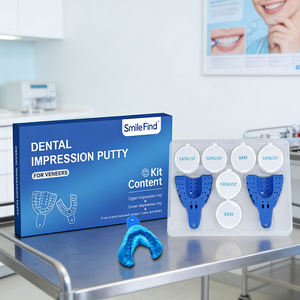 Smile Find Kits de moulage dentaire multi-usages en silicone pour empreintes dentaires, pour dentisterie, usage hygiénique et personnalisation de facettes - Product Image 1