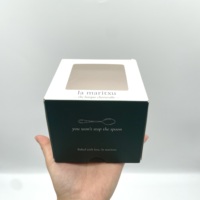 Noël imprimé personnalisé 4 pouces vert crème beigecake carton 12 12 12 mini boîtes de gâteau au fromage pour l'emballage de gâteaux