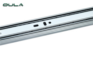 Ray trượt ngăn kéo thép bi 3 lớp mở rộng hoàn toàn 45mm, dùng cho tủ bếp, tủ ăn, tủ quần áo, nội thất căn hộ - Product Image 4