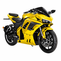 Custom Color High Speed Electric Motorcycle 5000W Powerful Motor 72V Lithium Battery E Motorbike for Adult Racing